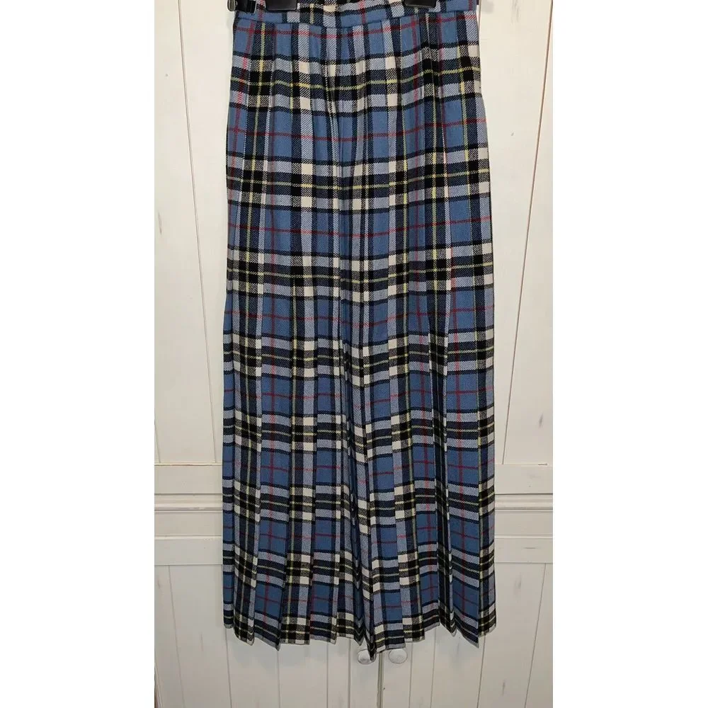 COBRA Full Length Long Tartan Kilt For Women 100% WOOL‎